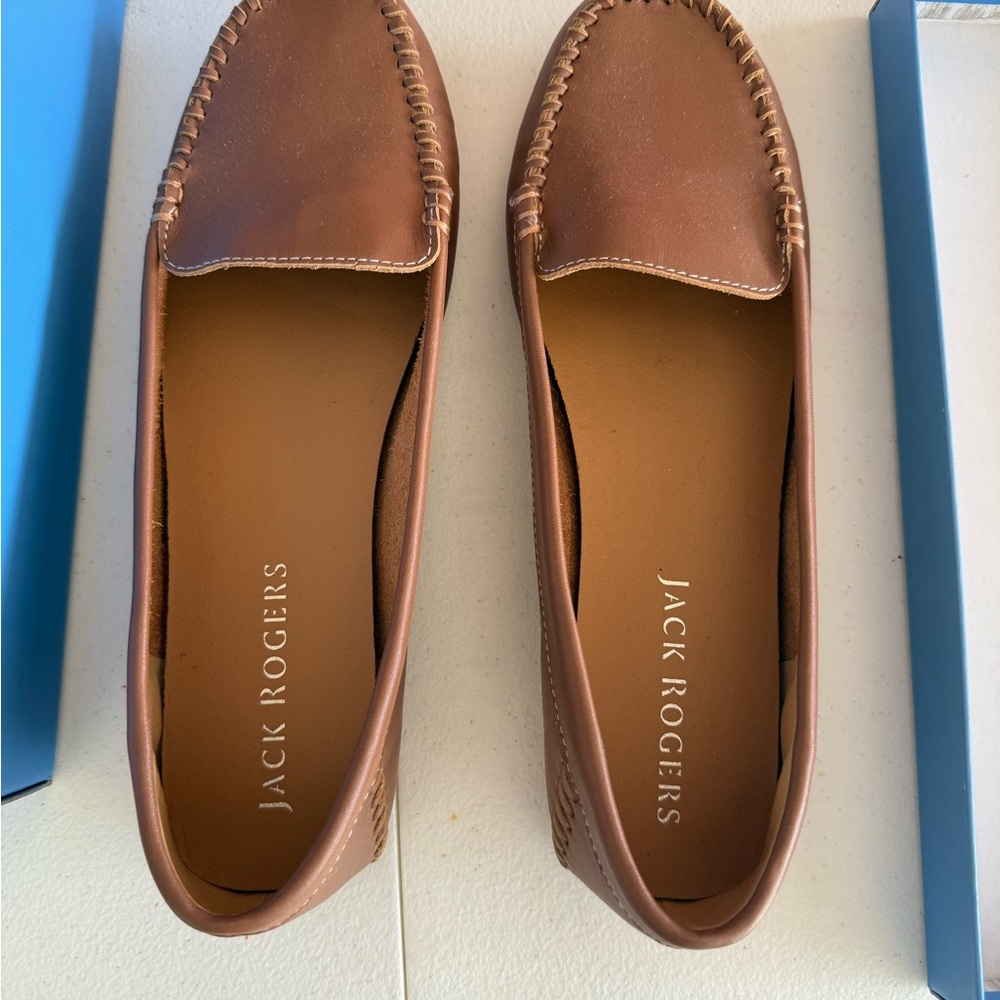 Jack Rogers Women's Tan Loafers
